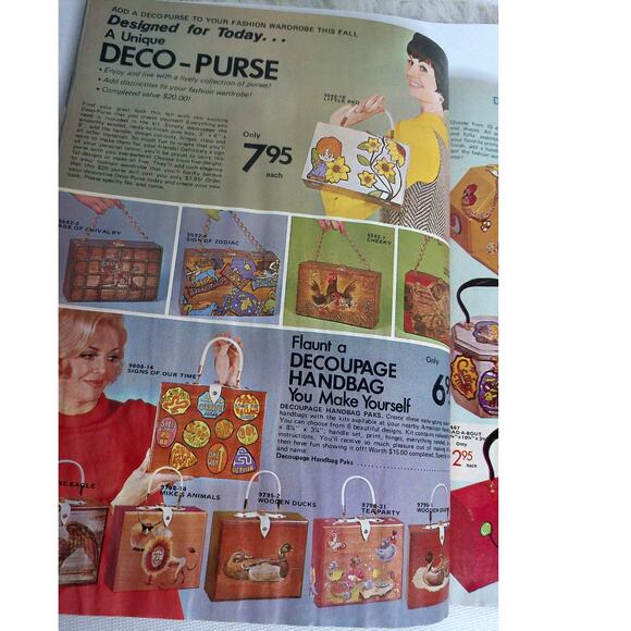 Vintage Winter 1970 American Handicrafts Catalog American Handicrafts - Picture 9 of 10